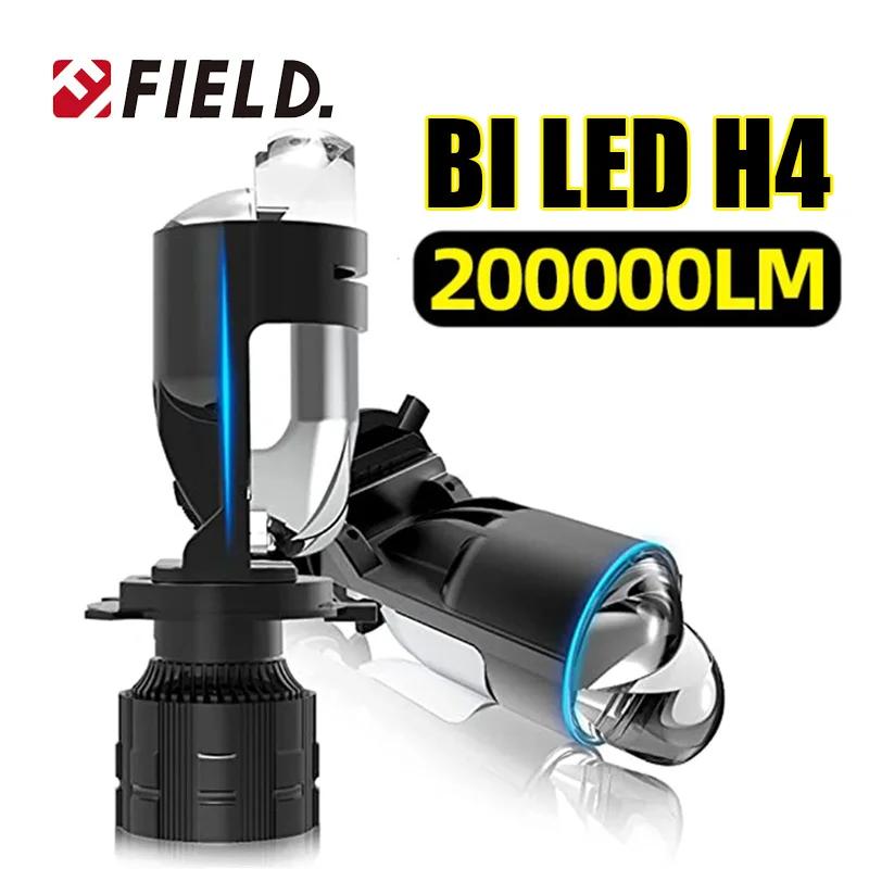 ڵ Ʈ ,  ̺ H4 LED ̴  , 2x, 20000LM, 100W, /ο LED 工, ڵ , Bi LED 